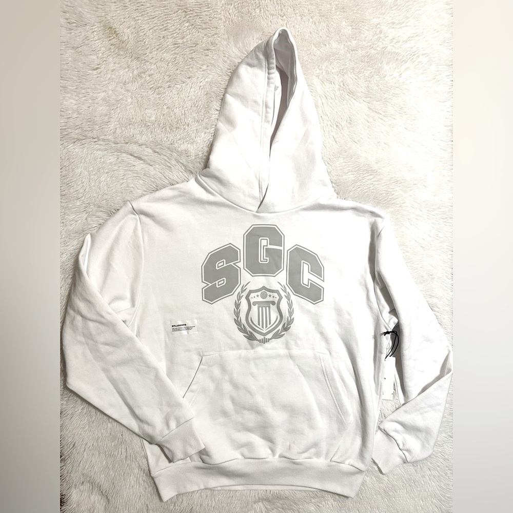 STUDENTS Graphic Print Cotton Hoodie